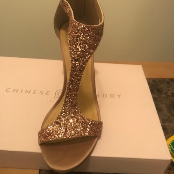 Sparkle strappy heel - Picture 2 of 2